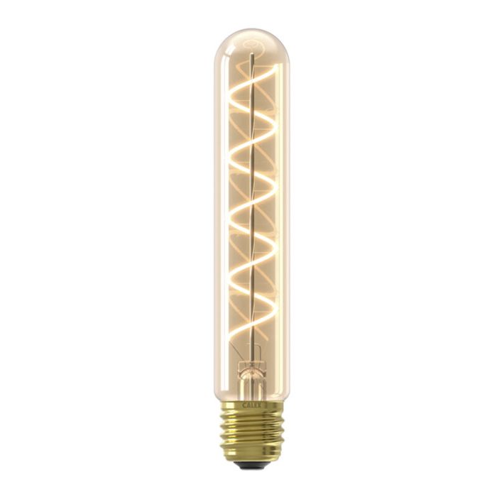 Dimmbare Calex E27 LED-Röhrenlampe Bernstein, 2,5W, 2100K