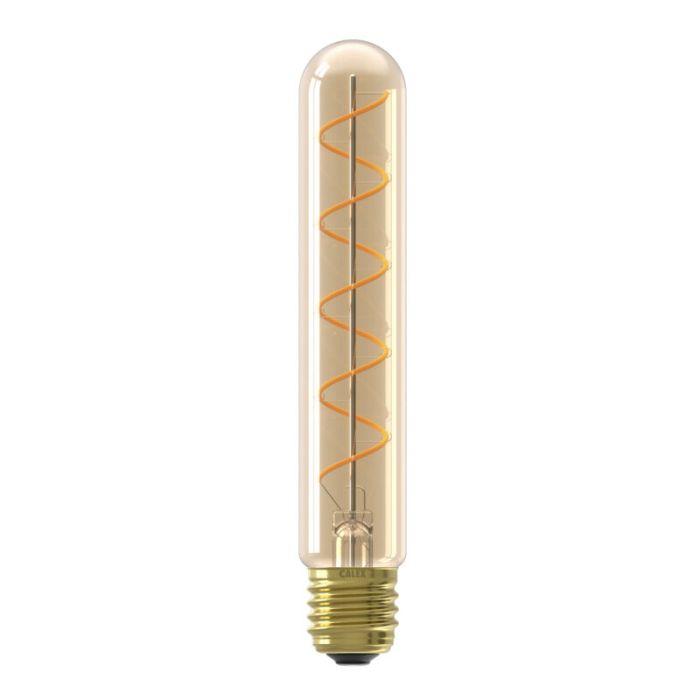 Dimmbare Calex E27 LED-Röhrenlampe Bernstein, 2,5W, 2100K