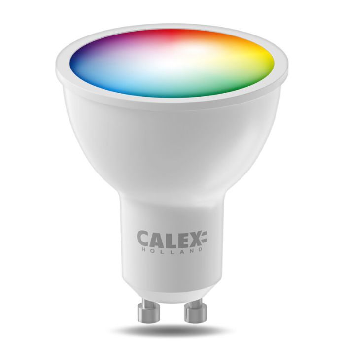 Calex Smart LED-Lampe GU10 4,9W, RGBW