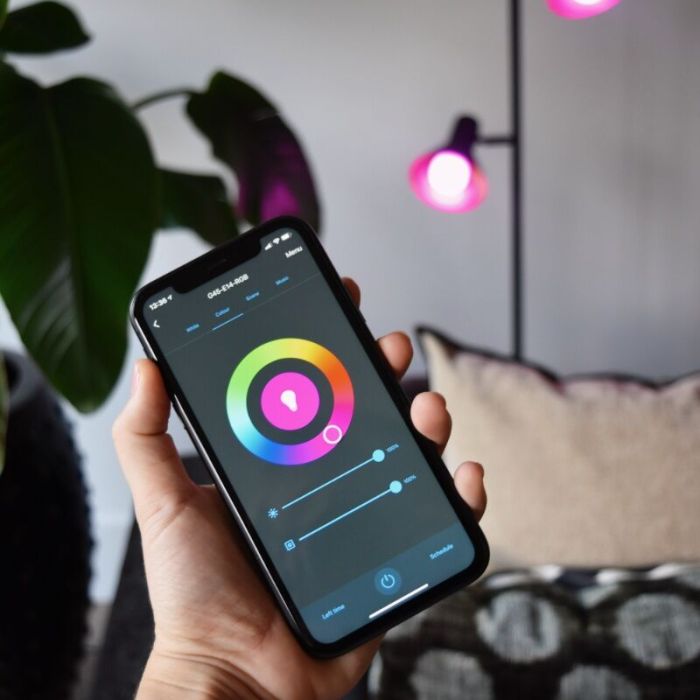 Calex Smart LED-Lampe GU10 4,9W, RGBW