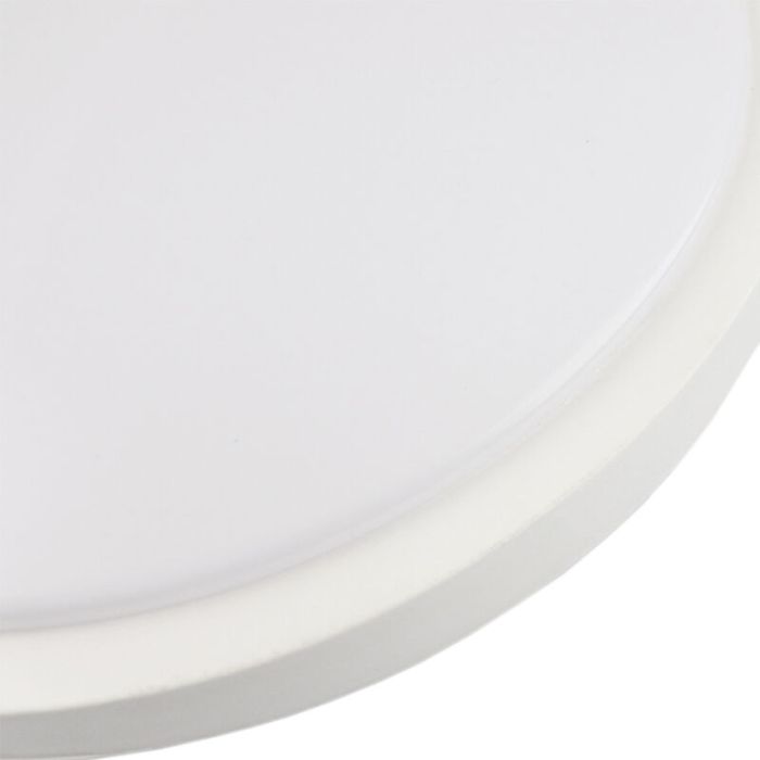 Weiße moderne Deckenlampe Kunststoff, Kos, 16W, 3000K LED