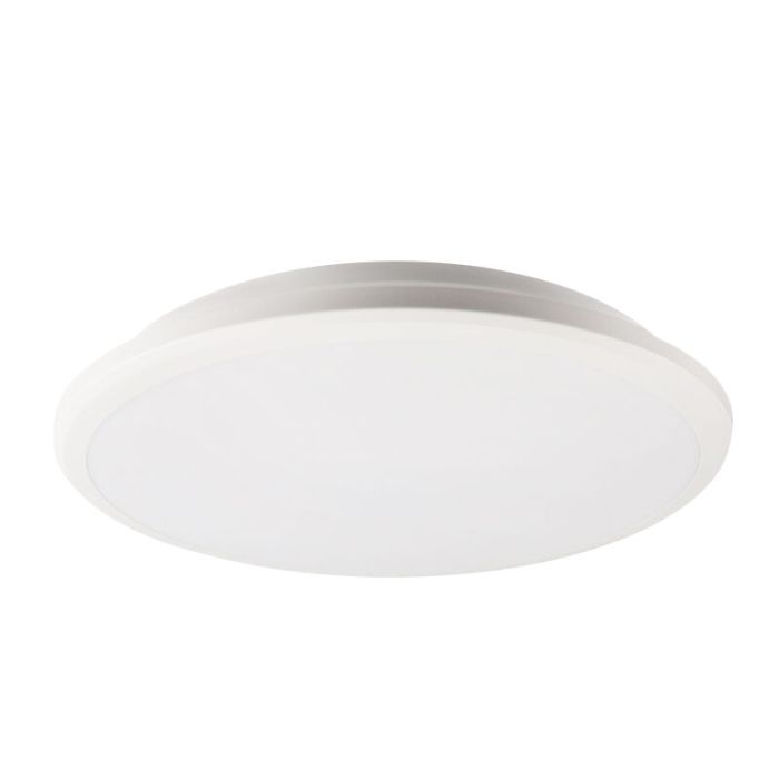 Schwarze moderne Deckenlampe Kunststoff, Joachim, 24W, 3000K LED