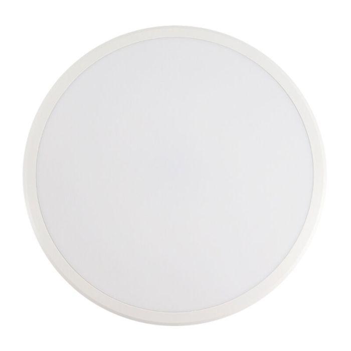 Schwarze moderne Deckenlampe Kunststoff, Joachim, 24W, 3000K LED