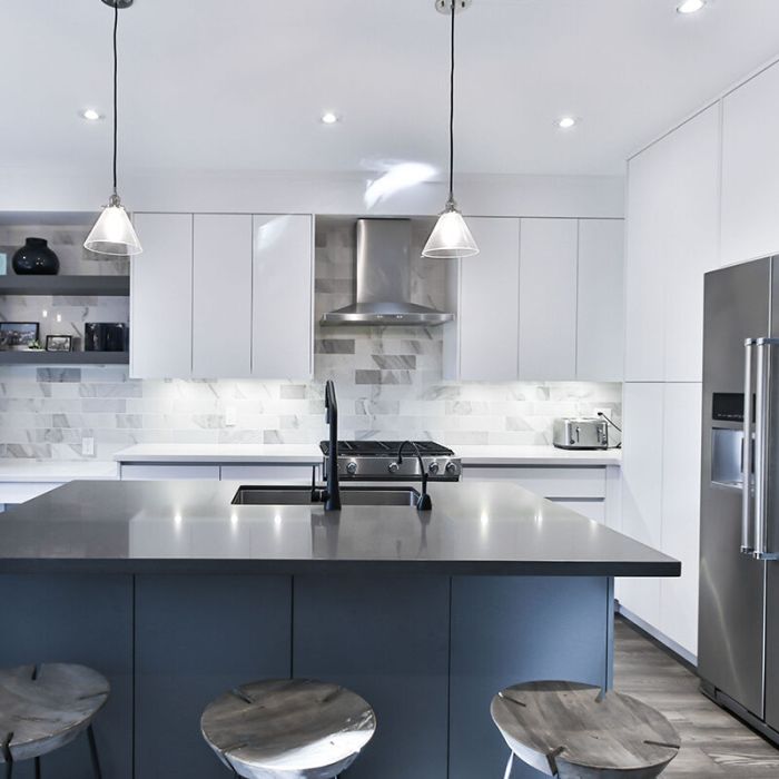 Weiße Küchenschrankbeleuchtung Kunststoff, Danique, 5W, 6500K LED