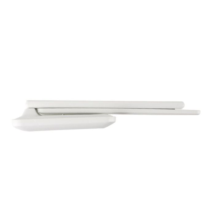 Weiße moderne Schreibtischlampe Kunststoff, Danila, 5W, in Lichtfarbe einstellbare LED, mit Touch-Dimmer