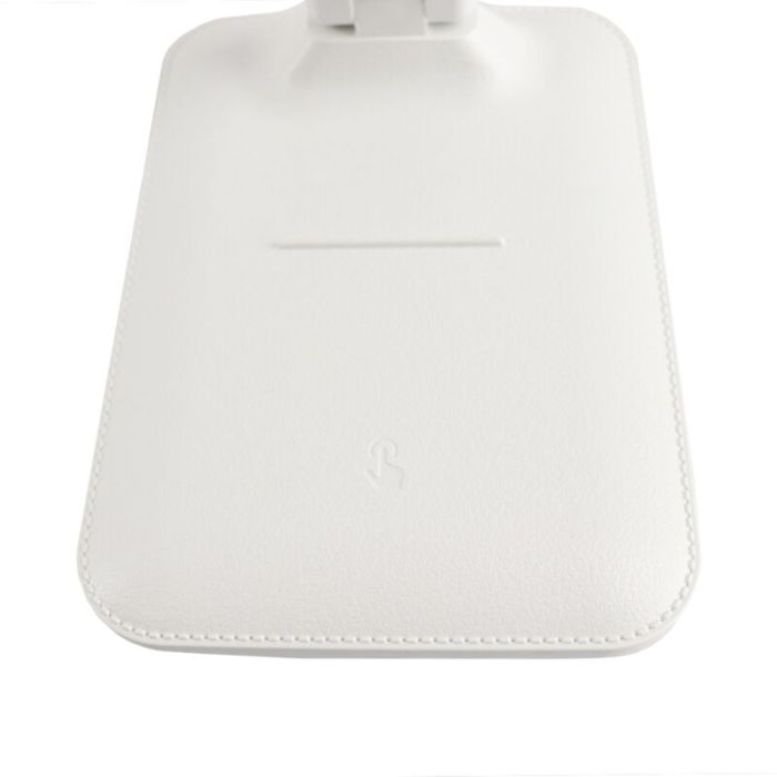 Weiße moderne Schreibtischlampe Kunststoff, Danila, 5W, in Lichtfarbe einstellbare LED, mit Touch-Dimmer