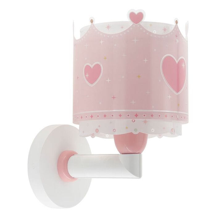 Pink Kinder Wandleuchte Kunststoff, Queen