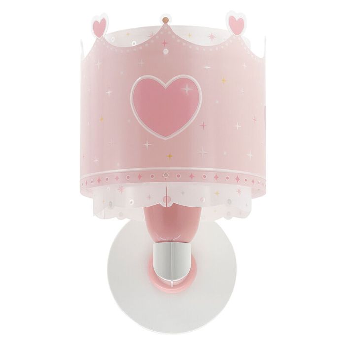 Pink Kinder Wandleuchte Kunststoff, Queen