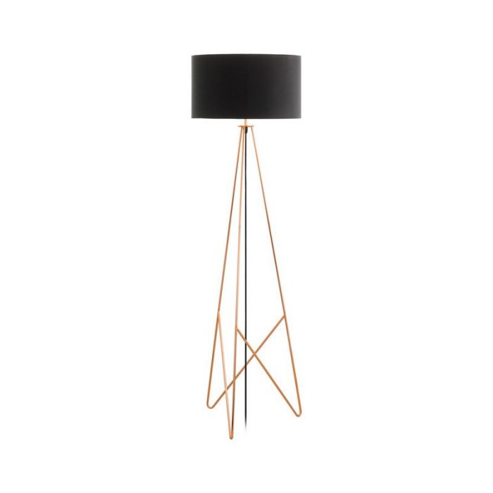 Kupfer design Stehlampe Metall, Viola, mit Schalter