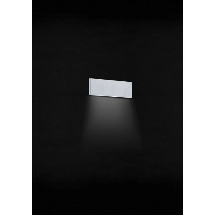 Nickel design Wandleuchte Aluminium, Rick, 4W, 3000K LED