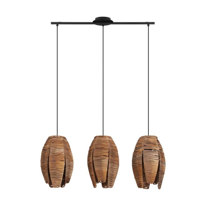Holz Pendelleuchte Braun, Joyca