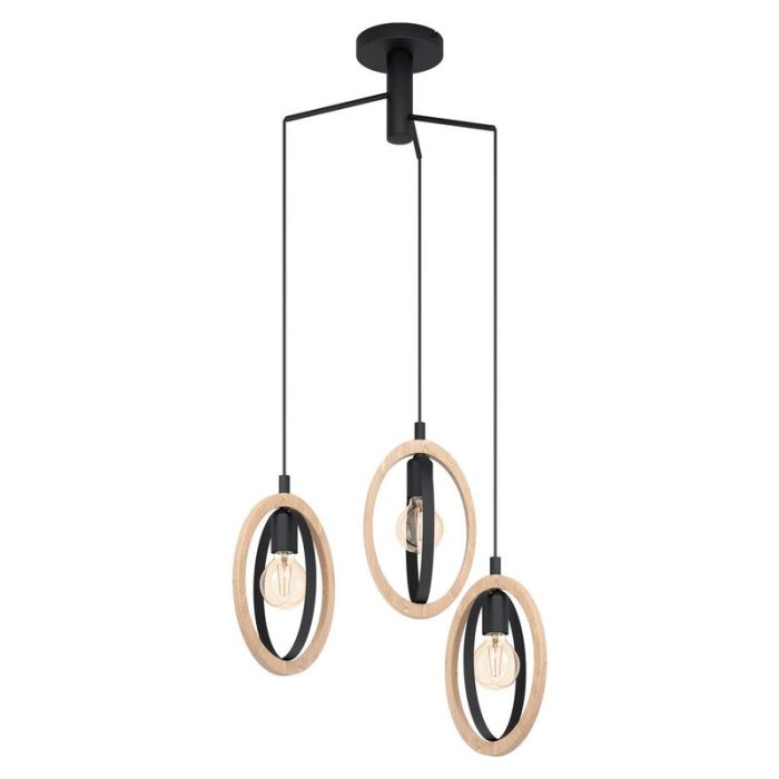 Holz Pendelleuchte Landhaus, Angeline