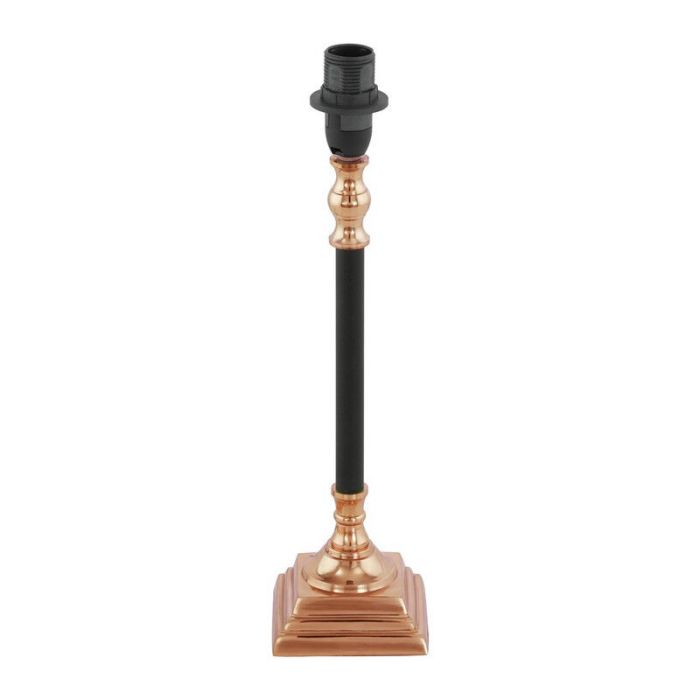 Kupfer antik Tischlampe ohne Schirm Metall, Shane, mit Schalter