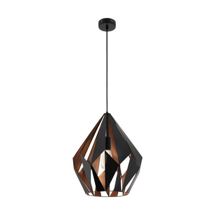Schwarze moderne Pendelleuchte Metall, Acri