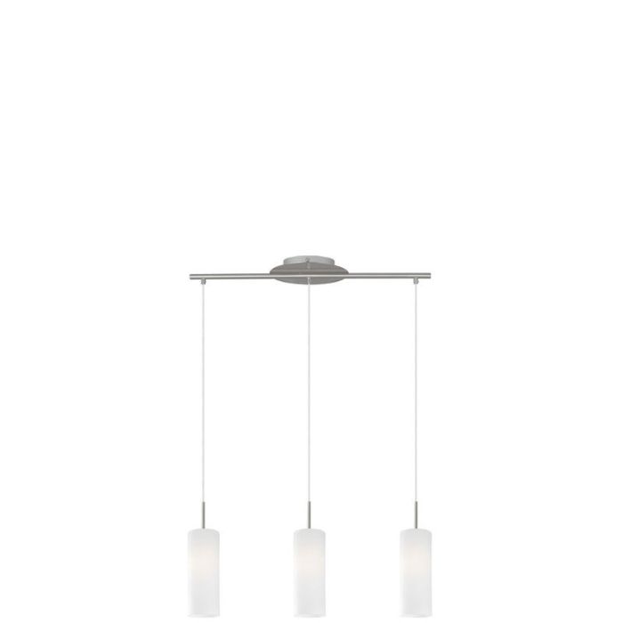 Nickel Pendelleuchte Glas, Ciuda