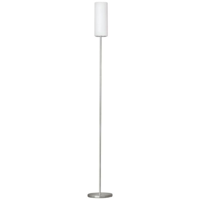 Nickel Stehlampe Glas, Ciuda, mit Schalter