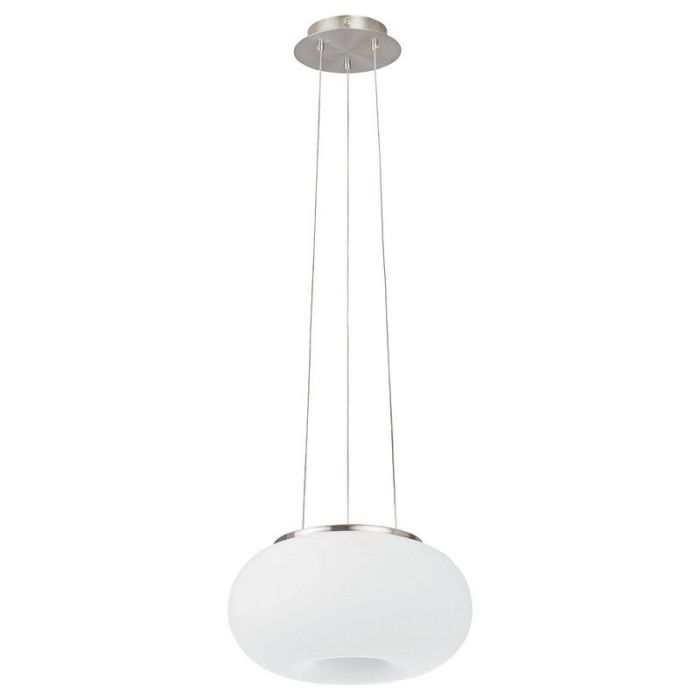 Nickel design Pendelleuchte Glas, Skyler