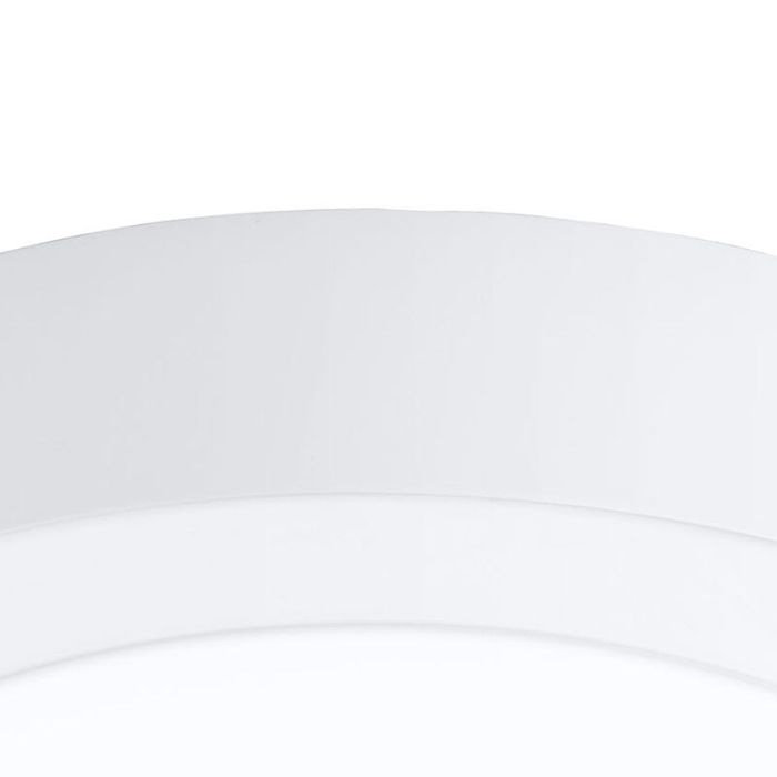 Weiße Smart Deckenleuchte Kunststoff, Geraldo, 16,5W, warm- bis kaltweiß einstellbare LED, IP44