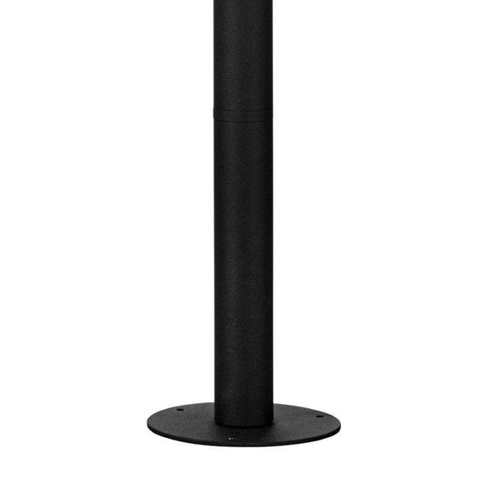 Schwarze Außenleuchte Stahl, Cindy, IP65