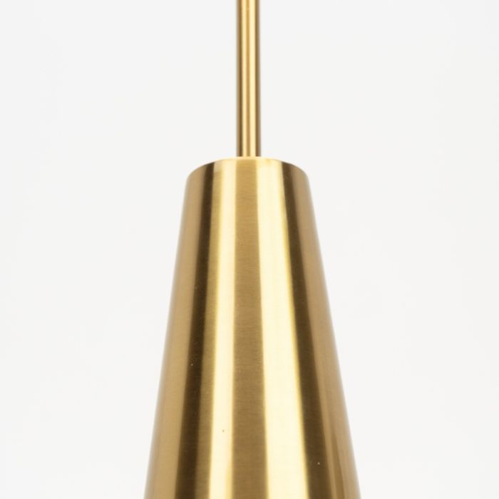 Goldene moderne Tischleuchte Stahl, Ishika, 2,8W, White Switch LED, IP54, mit Touch-Dimmer