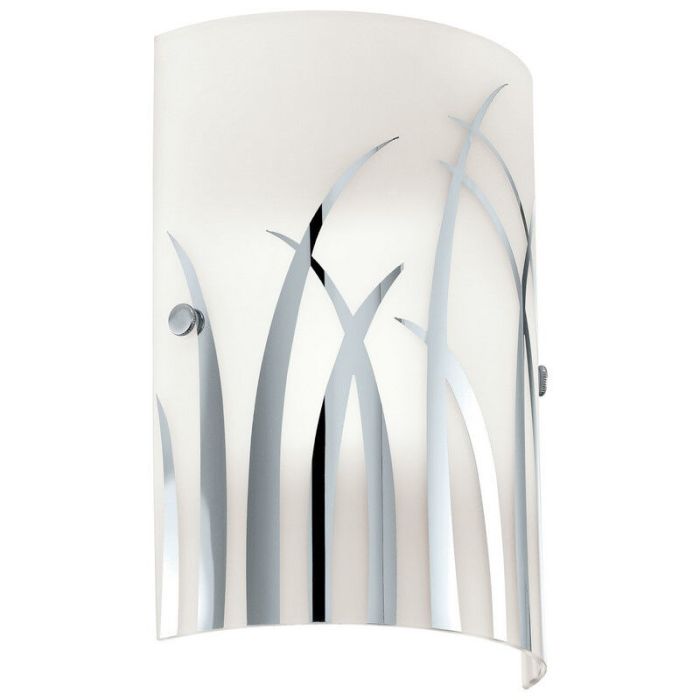 Weiße design Wandleuchte Glas, Ilyas
