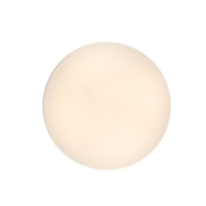 Weiße Deckenlampe Kunststoff, Reda, 16W, warm- bis kaltweiß einstellbare LED