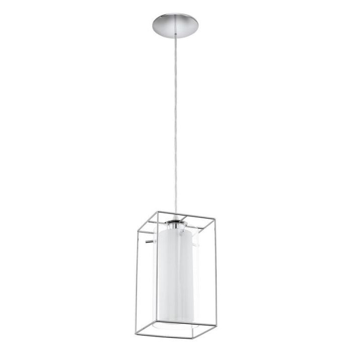 Chrom industrielle Pendelleuchte Glas, Aprica