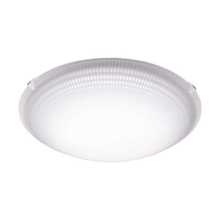 Weiße moderne Deckenleuchte Glas, Armen, 11W, 3000K LED