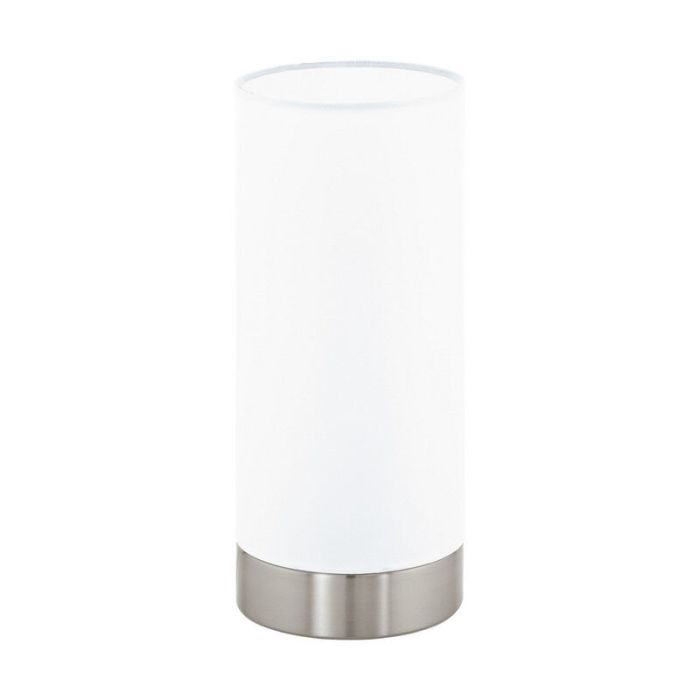 Nickel moderne Tischleuchte Glas, Asiye, mit Schalter