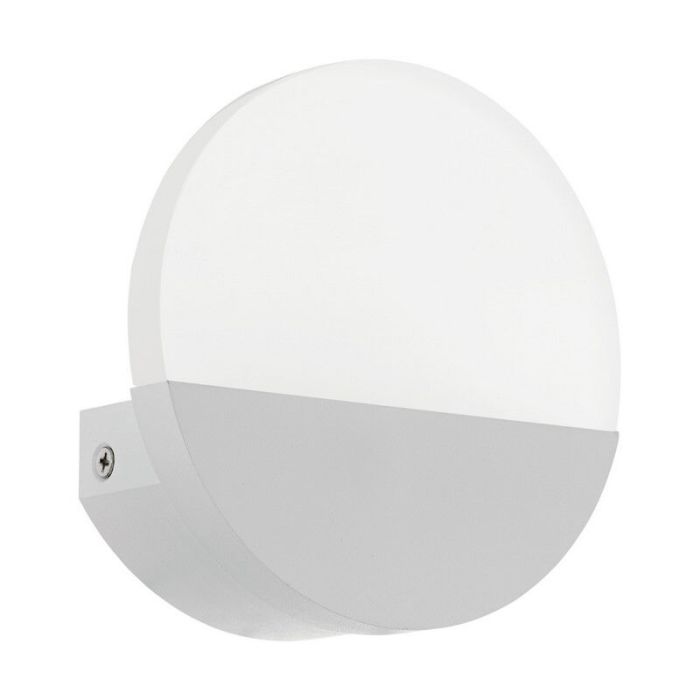 Nickel Wandleuchte Kunststoff, Beatriz, 5W, 3000K LED