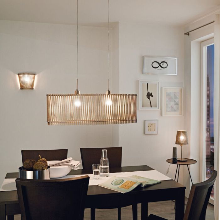 Holz Pendelleuchte Landhaus, Berry