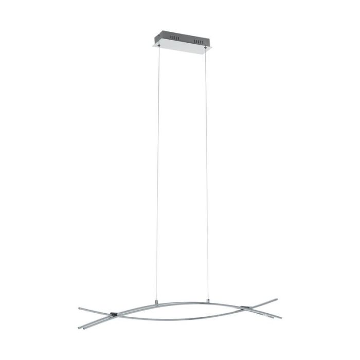 Chrom moderne Pendelleuchte Aluminium, Josua, 9W, 3000K LED