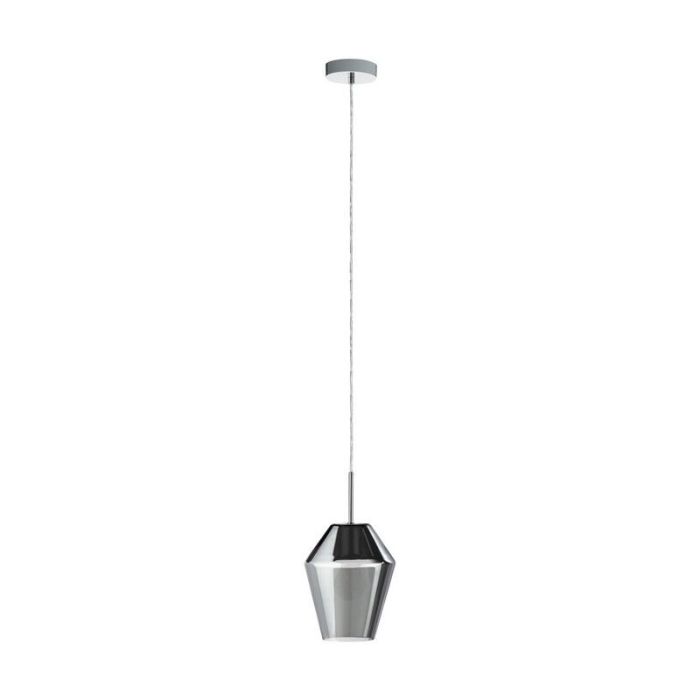 Graue moderne Pendelleuchte Glas, Carl