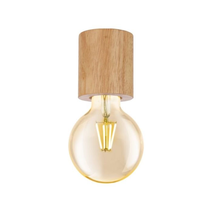 Holz Deckenlampe Braun, Yannic