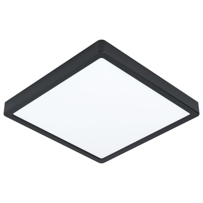 Schwarze Deckenleuchte Stahl, Pascale, 20W, 4000K LED