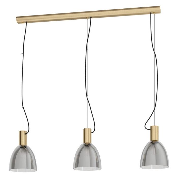 Bronze moderne Pendelleuchte Glas, Driek