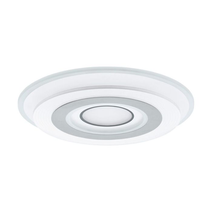 Weiße moderne Deckenlampe Kunststoff, Sim, 16W, in Lichtfarbe einstellbare LED