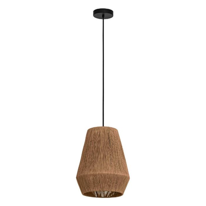 Rattan Pendelleuchte Braun, Wilbert