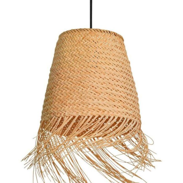 Rattan Pendelleuchte Braun, Wilco