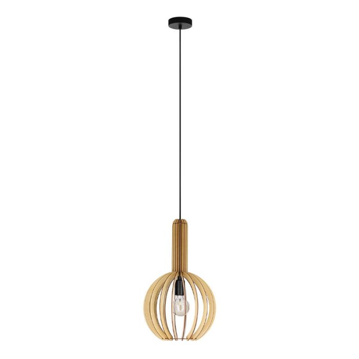 Holz Pendelleuchte Braun, Kenney