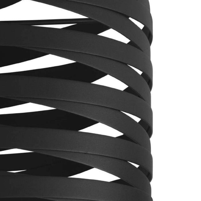 Schwarze industrielle Deckenleuchte Aluminium, Tein