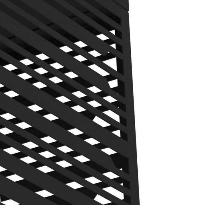 Schwarze industrielle Deckenleuchte Aluminium, Lennaert