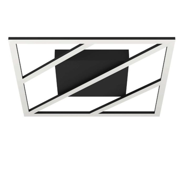 Schwarze design Deckenlampe Aluminium, Kenley, 21W, warm- bis kaltweiß einstellbare LED, 3-stufig dimmbar
