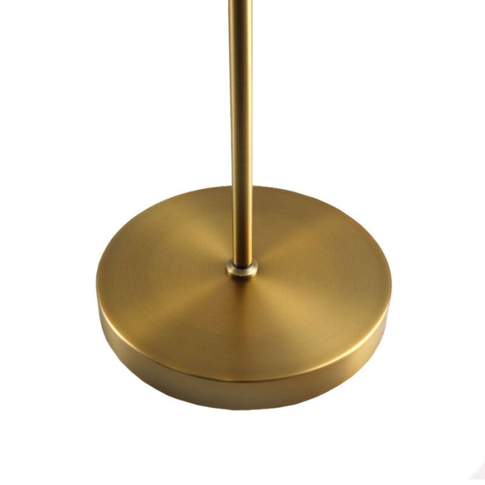 Moderne Leselampe Stehlampe Messing, Salvador, 5W, 3000K LED, mit Schalter