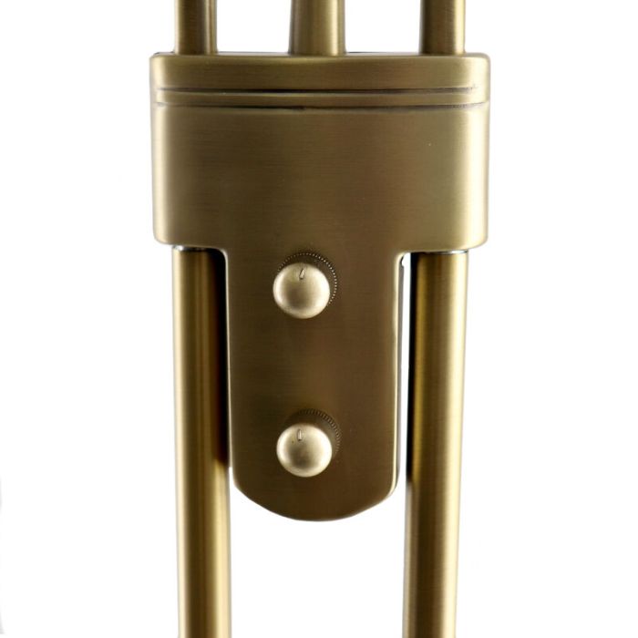 Moderne Leselampe Stehlampe Messing, Salvador, 18W, 3000K LED, mit Schalter