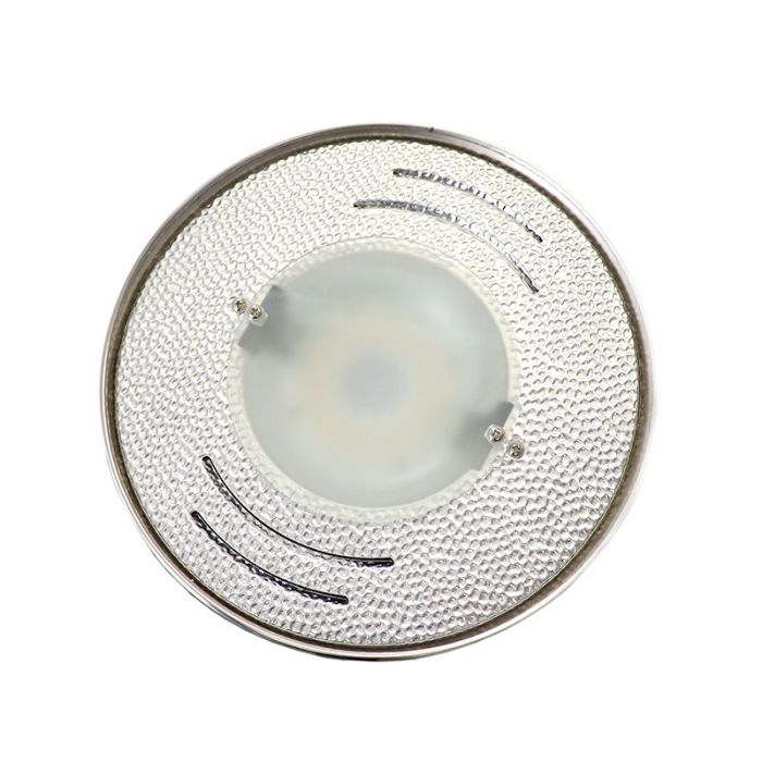 Moderne Leselampe Stehlampe Nickel, Salvador, 18W, 3000K LED, mit Schalter