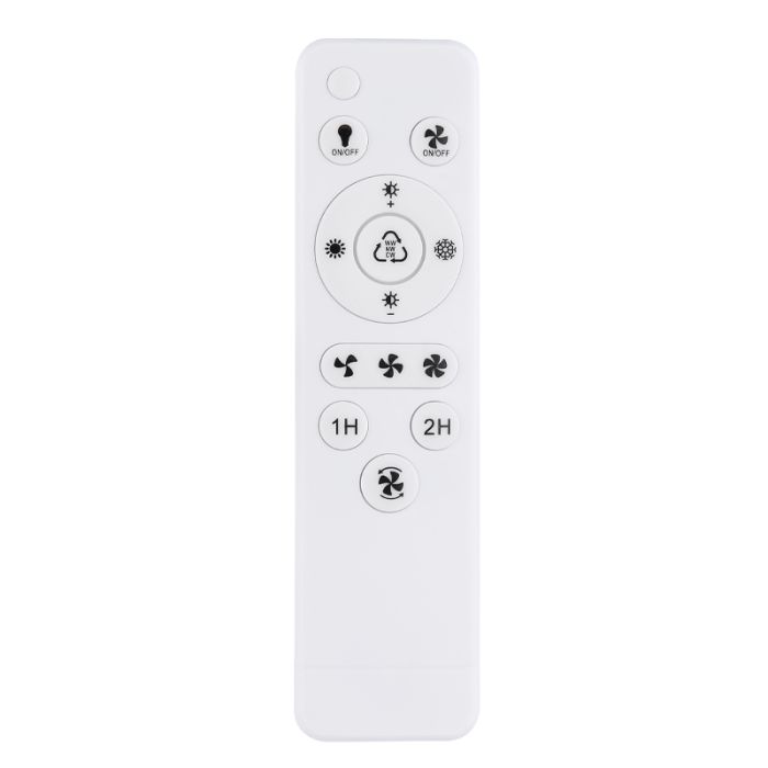 Schwarze design Deckenventilator Metall, Leif, 24W, warm- bis kaltweiß einstellbare LED, mit Fernbedienung