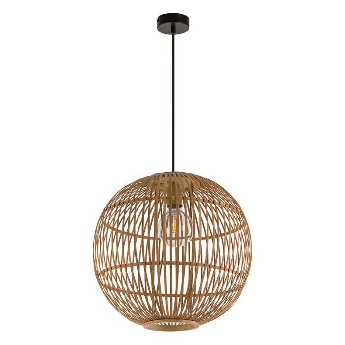 Holz Pendelleuchte Braun, Terry