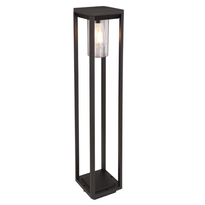 Schwarze moderne Außenleuchte Kunststoff, Vildan, IP44