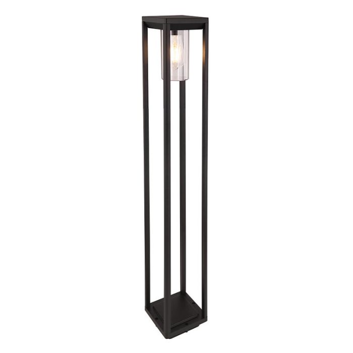 Schwarze moderne Außenleuchte Kunststoff, Vildan, IP44